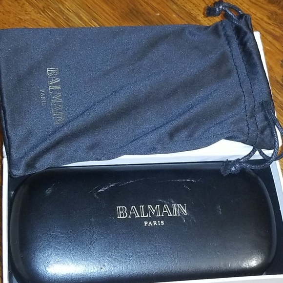 Balmain Unisex Stars Sunglasses in Tortoise brown - Picture 10 of 10